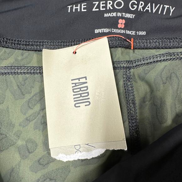 Sweaty Betty NWT Zero Gravity 7/8 Running Leggings Olive Leopard Size XL Sculpt - Picture 6 of 12
